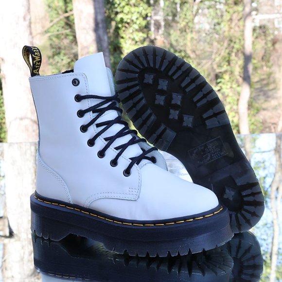 Dr. Martens 1460 Jadon Leather Platform Boots Men's Size 6 - Picture 6 of 15